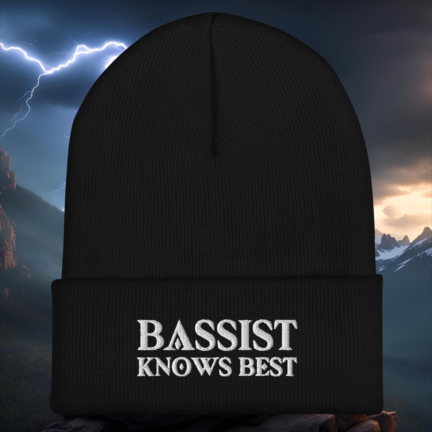 BASSIST KNOWS BEST BEANIE